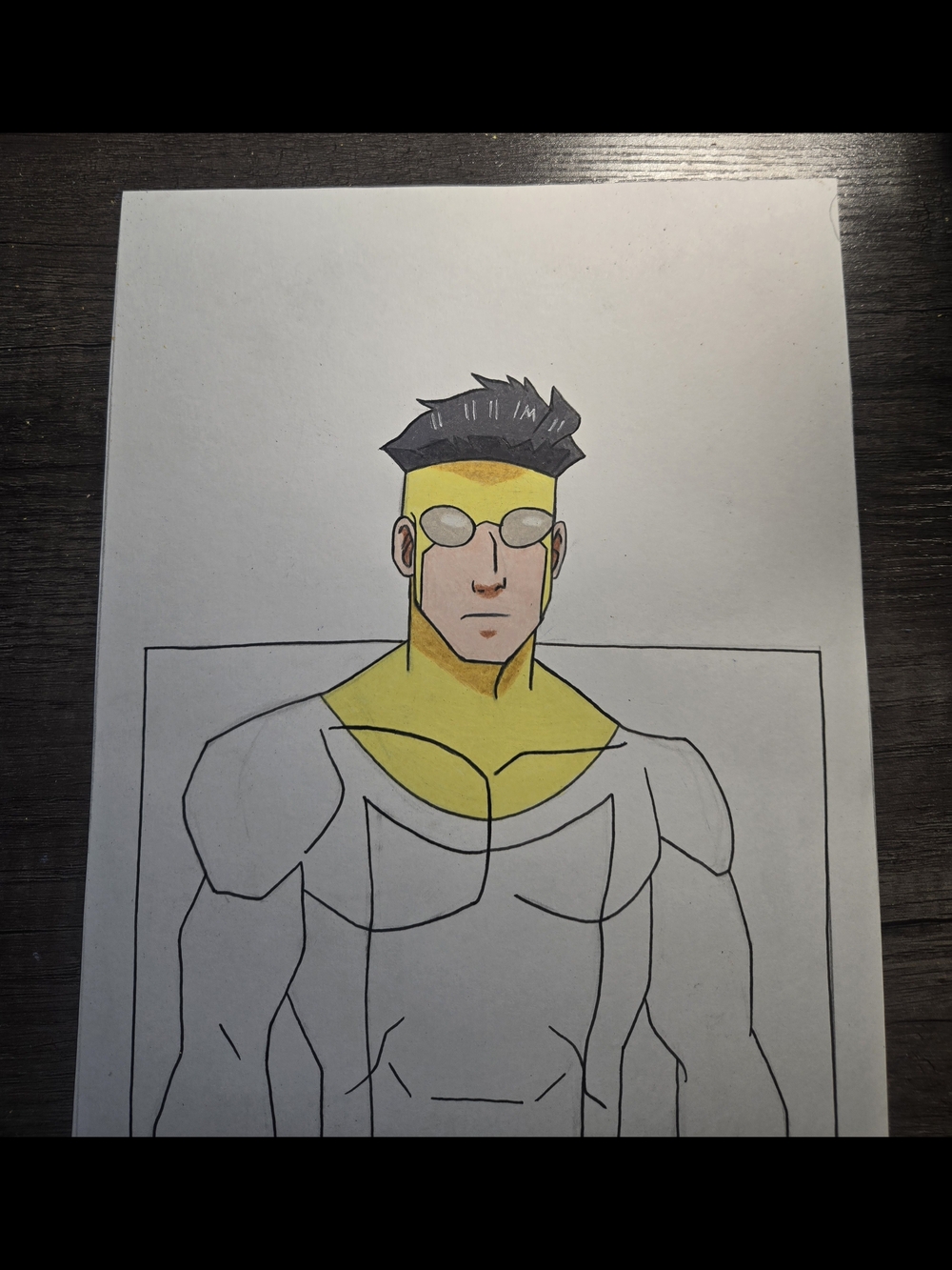 Invincible HAND DRAWN art!!!!